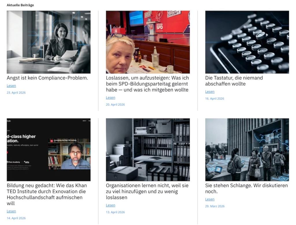 Unser Blog im April 2026